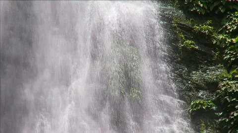 Waterfall Dibulo Falls Video stock 555444
