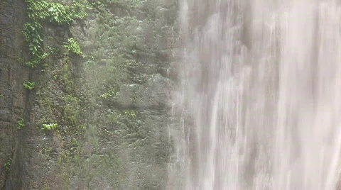 Waterfall Dibulo Falls Video stock 555453