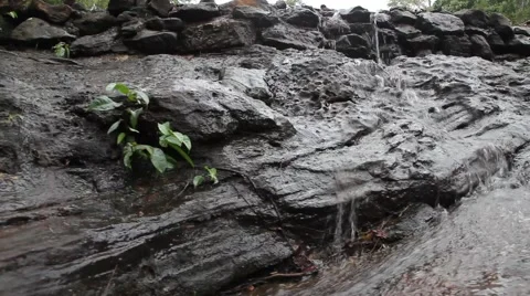 Waterfall, Dolly shot Stock Footage 52845901