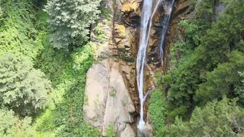 Waterfall drone shot Stock-Footage 240772408