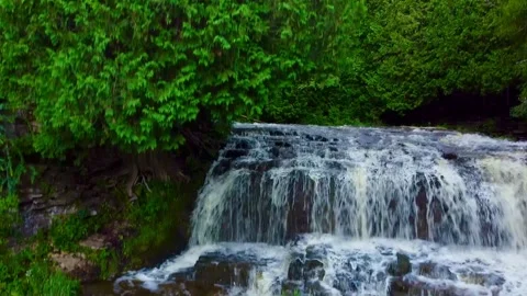 Waterfall Drop Stock Footage 250625188