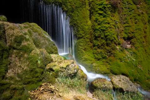 Waterfall eifel germany Foto stock