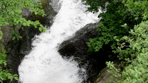 Waterfall on Elz river 스톡 동영상 40279127