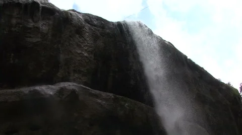 Waterfall. fall from the sky Stock Footage 40401847