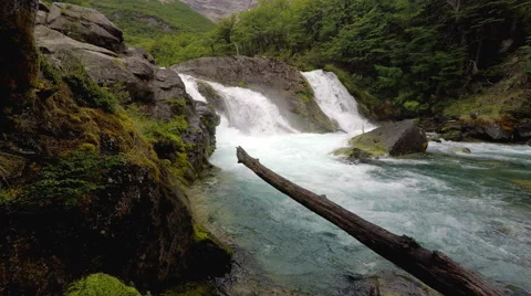 Waterfall Falls Cascade 4k UHD Stock Footage 49786423