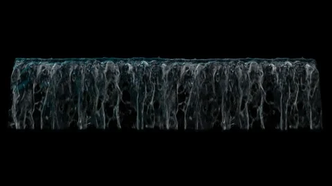 Waterfall with foam loop 動画素材 339286897
