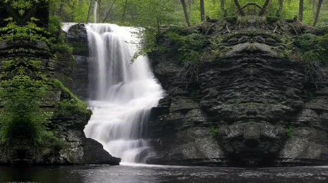 Waterfall Stock Footage 206114