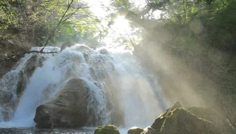 Waterfall Stock Footage 8908737