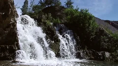 Waterfall Stock Footage 9189882