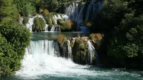 Waterfall Stock Footage 10713031