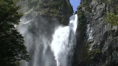 Waterfall Video stock 11129640