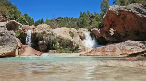 Waterfall 動画素材 12343872