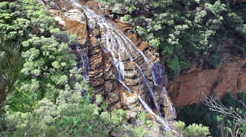 Waterfall Stock Footage 24186356