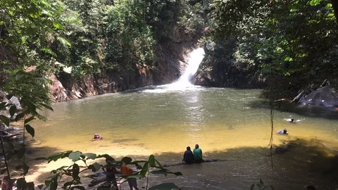 Waterfall Stock Footage 87641092