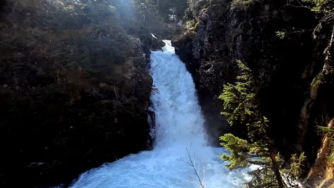 WATERFALL Video stock 89904973