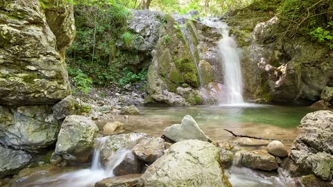 Waterfall Stock Footage 98503330