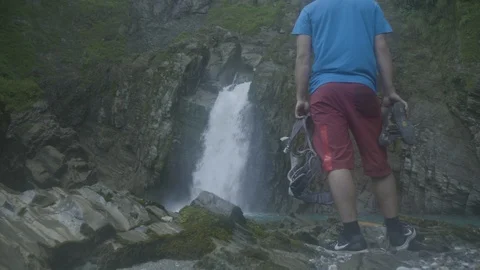 Waterfall Stock Footage 99366976