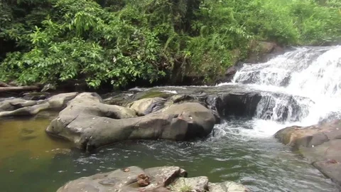 Waterfall Stock Footage 121884871