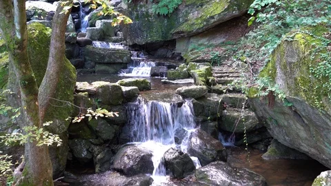 Waterfall Stockbeeldmateriaal 123949406