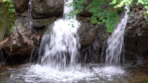 Waterfall Stockbeeldmateriaal 123949669