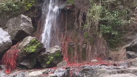 Waterfall Stock Footage 128545395