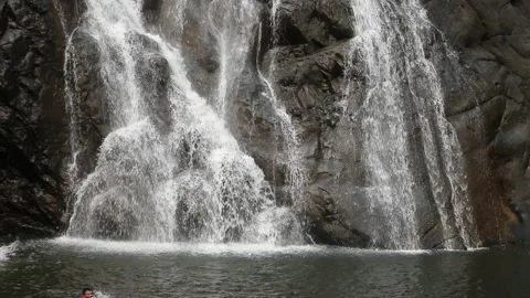 Waterfall Stock Footage 134957336