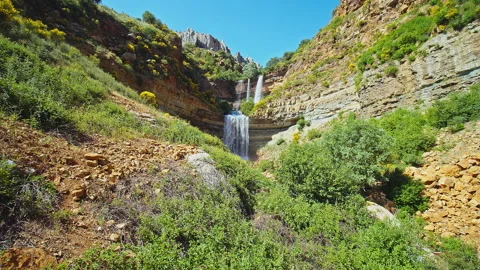 Waterfall Stock Footage 138489427
