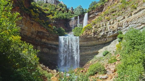 Waterfall Stock Footage 138513863