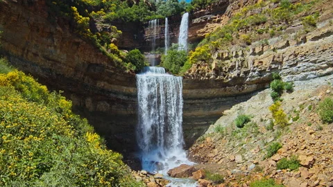Waterfall Stock Footage 138529210