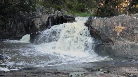 Waterfall Video stock 163340157