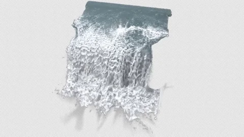 WaterFall 動画素材 233136154