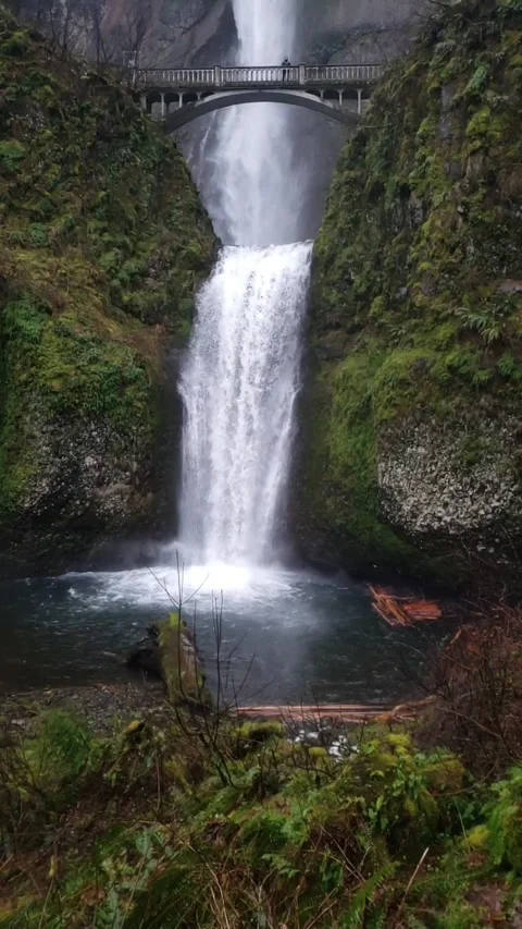 A Waterfall Stock Footage 242381586