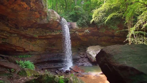 Waterfall Stock Footage 245484500