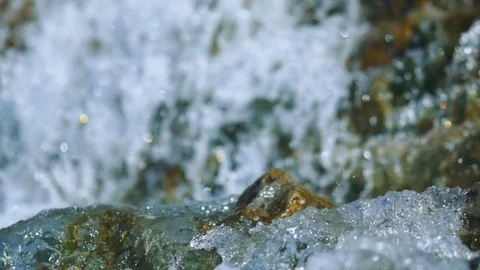 Waterfall in the forest Video stock 74499002