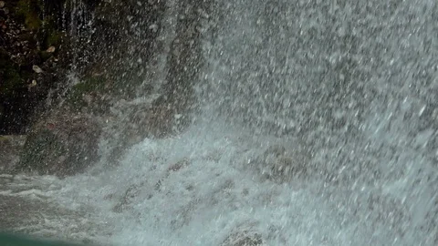 Waterfall in the forest 스톡 동영상 90304420