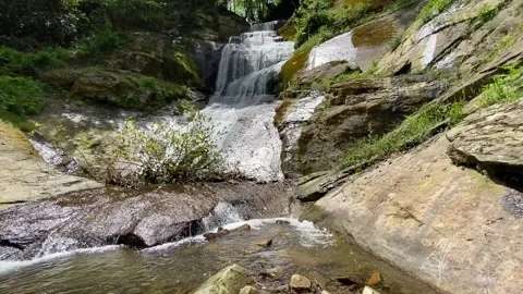 Waterfall in the forest Stock Footage 150665023