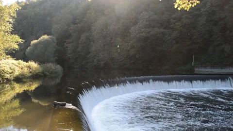 Waterfall In The Forest Footage Stock Footage 156524414
