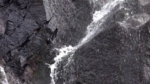 The waterfall in the forest ,Harz mountains Vidéo 76957987