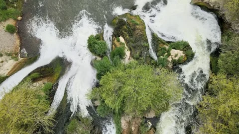 Waterfall forest nature Stock Footage 242324138