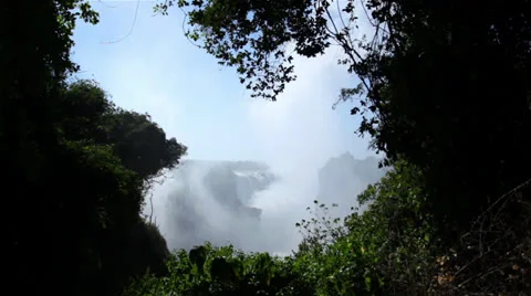 Waterfall Forrest 01 (3987) HD Video stock 24550904