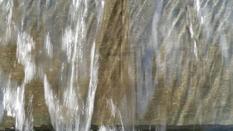 Waterfall at a fountain, Germany Stock Footage 284820985
