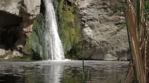 Waterfall Friends Stock-Footage 23796664