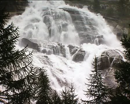 WATERFALL full shot 스톡 동영상 12601507