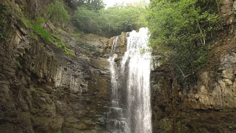 Waterfall in Georgia Stock Footage 76301805