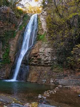 Waterfall in georgia Stock Photos