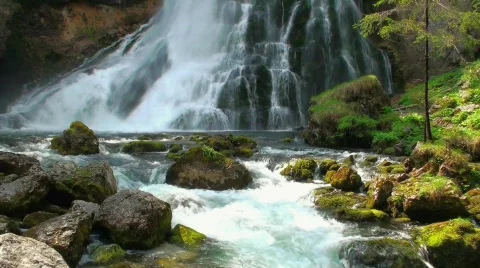 Waterfall Golling in Austria Vidéo 752622