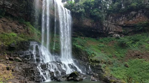 Waterfall In The Gorge Stock Footage 307835118