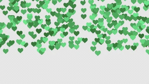 Waterfall Green hearts Stock Footage 231249896