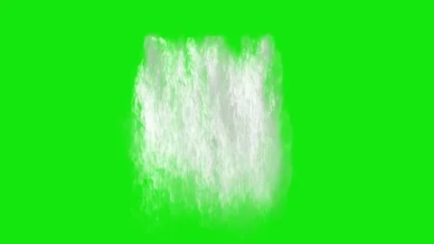 Waterfall Green Screen Background Animation Stock Video Footage Vidéo 286071711