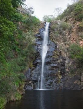Waterfall gully Stockfoto's